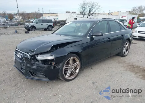 2013 Audi A4 2.0T Premium z USA, uszkodzony, nr VIN WAUFFAFL5DA062085